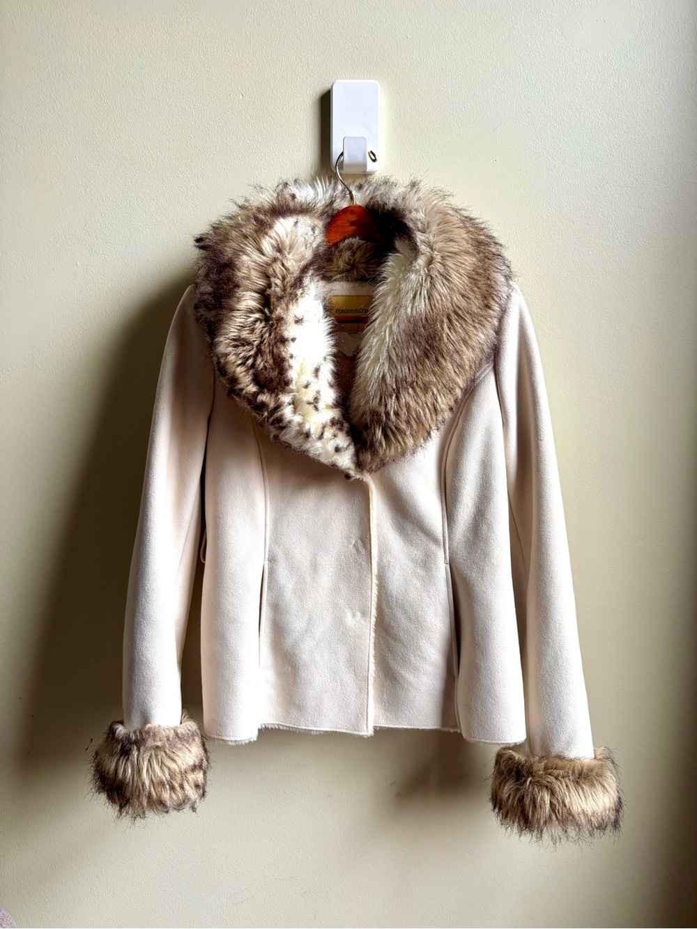 Upcountry faux suede jacket large
